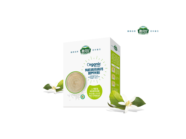 魯貝比有機(jī)高鐵高鈣營養(yǎng)米粉 盒裝