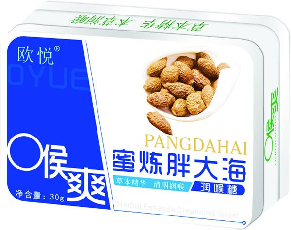 歐悅蜜煉胖大海潤喉糖