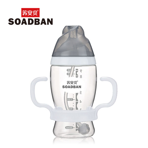 蘇安貝A8006冰淇淋晶鉆玻璃奶瓶-260