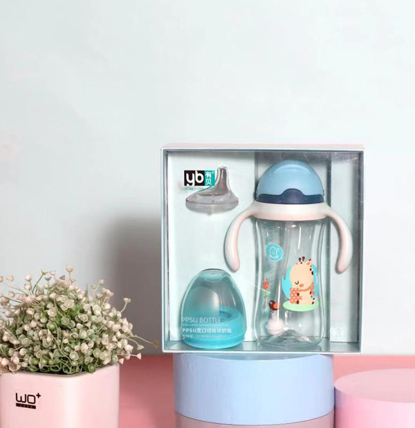 有貝PPSU寬口徑自動(dòng)奶瓶套裝