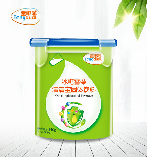 童嘟嘟冰糖雪梨清清寶固體飲料 樂(lè)扣裝