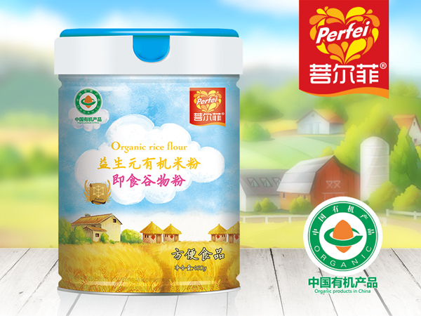 菩爾菲益生元有機(jī)米粉 聽(tīng)裝