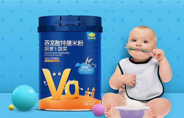 金盾愛(ài)嬰燕窩酸特膳米粉-胡蘿卜蔬菜