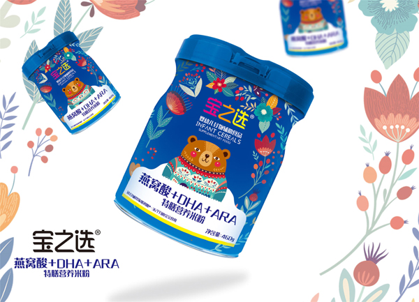 寶之選燕窩酸+DHA+ARA特膳營(yíng)養(yǎng)米粉