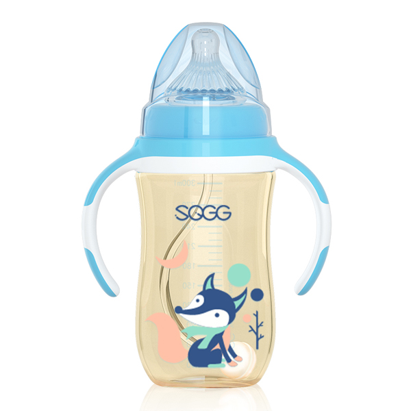 神氣果果PPSU奶瓶 新款藍(lán)色