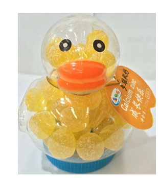鑫納福軟糖鴨鴨造型 成長(zhǎng)快樂(lè)