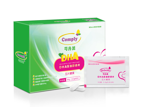 可丹美DHA藻油酵母片