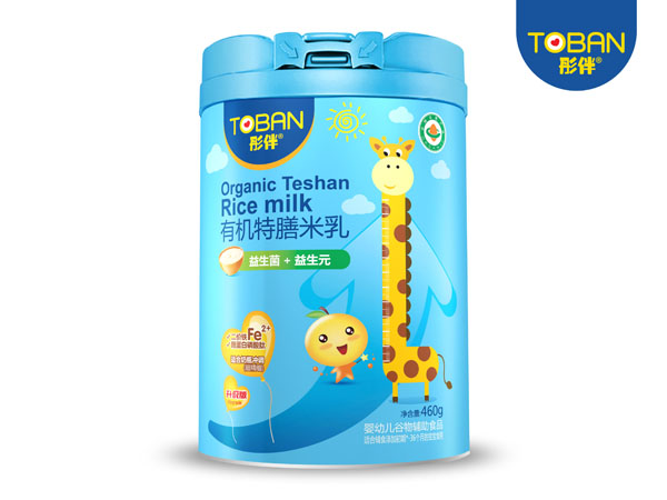 彤伴有機(jī)特膳米乳 益生菌+益生元