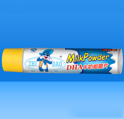 知道DHA牛奶咀嚼片