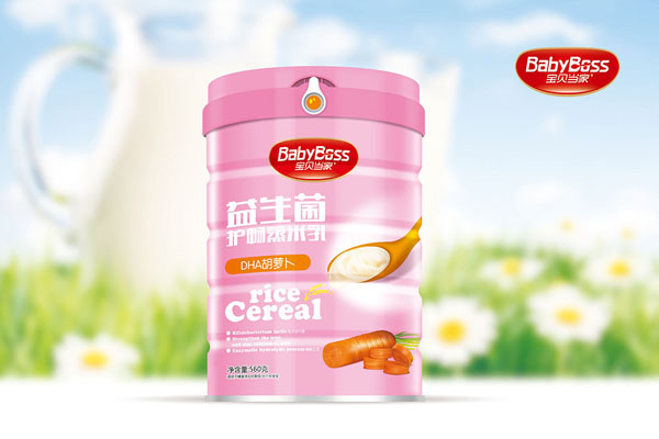 寶貝當家DHA胡蘿卜益生菌護暢蒸米乳-聽裝