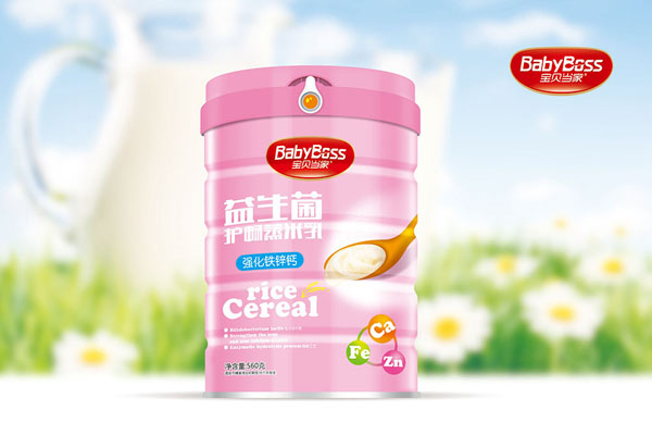 寶貝當家強化鐵鋅鈣益生菌護暢蒸米乳-聽裝