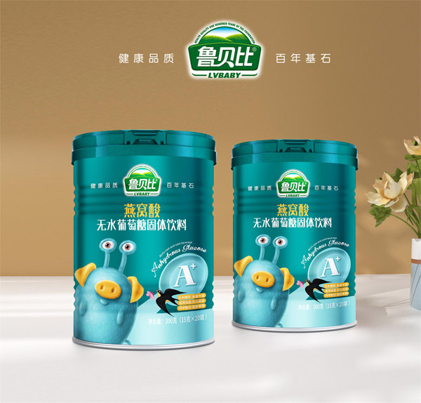 魯貝比燕窩酸無(wú)水葡萄糖固體飲料