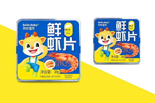貝拉寶貝鮮蝦片 胡蘿卜味