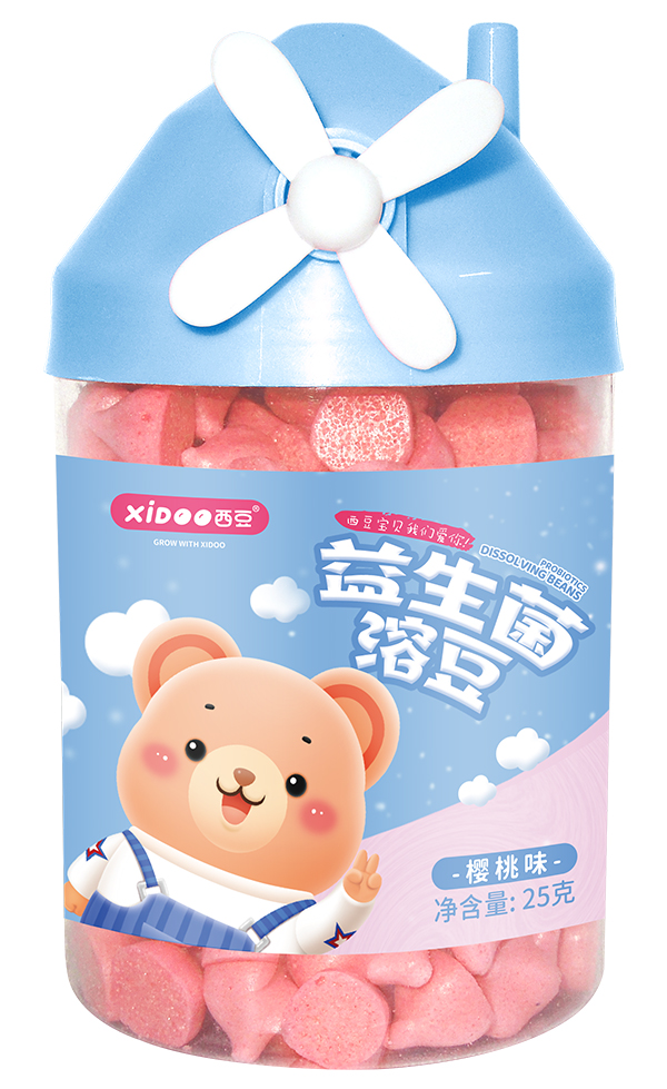 西豆 益生菌溶豆 櫻桃味.jpg 西豆 益生菌溶豆 櫻桃味.jpg