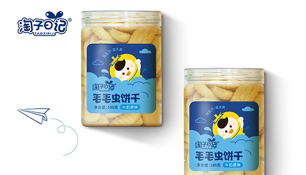 淘子日記毛毛蟲(chóng)餅干