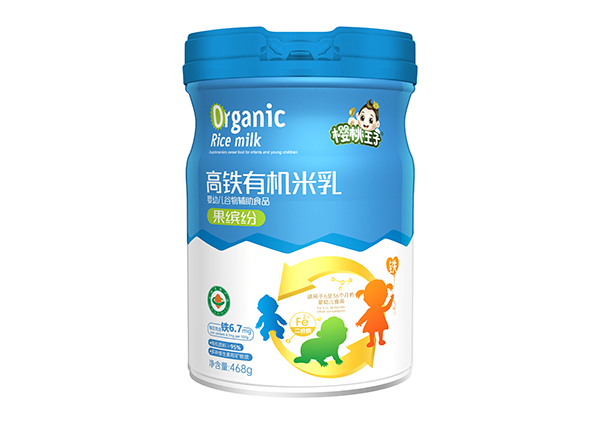 櫻桃王子高鐵有機(jī)米乳 果繽紛 聽裝