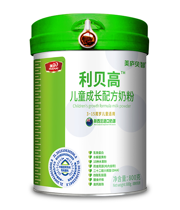 美廬貝智利貝高兒童成長(zhǎng)配方奶粉