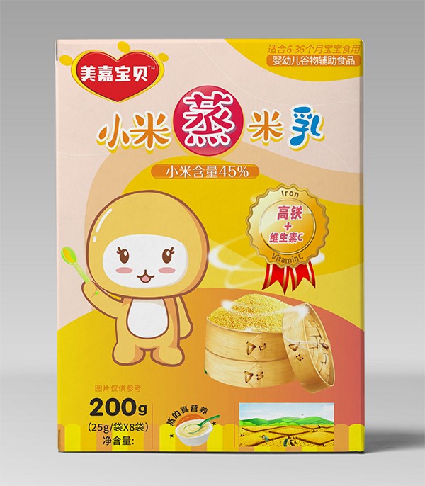 美嘉寶貝小米蒸米乳 高鐵+維生素C