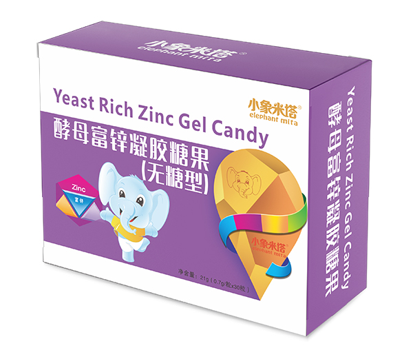 小象米塔酵母富鋅凝膠糖果