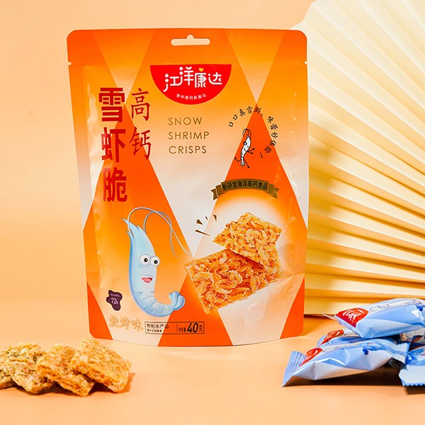 江洋康達(dá)高鈣雪蝦脆 燒烤味詳情圖1