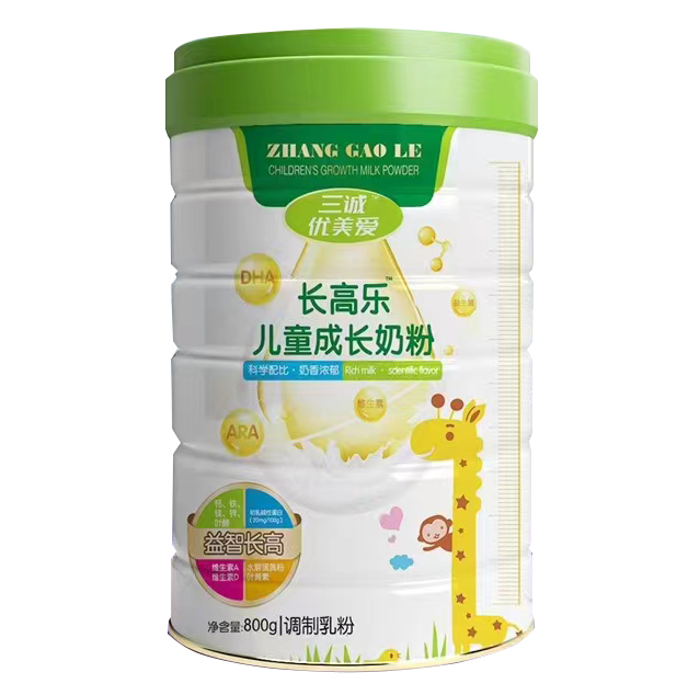 三誠(chéng)優(yōu)美愛長(zhǎng)高樂(lè)兒童成長(zhǎng)奶粉