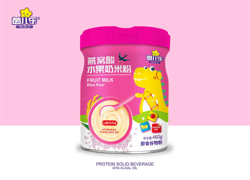 茵兒樂(lè)燕窩酸水果奶米粉-山楂雞內(nèi)金