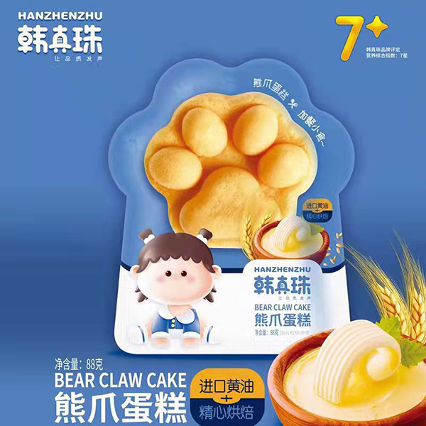 韓真珠熊爪蛋糕貓爪蛋糕88g袋寶寶休閑零食充饑營養(yǎng)早餐糕點.jpg