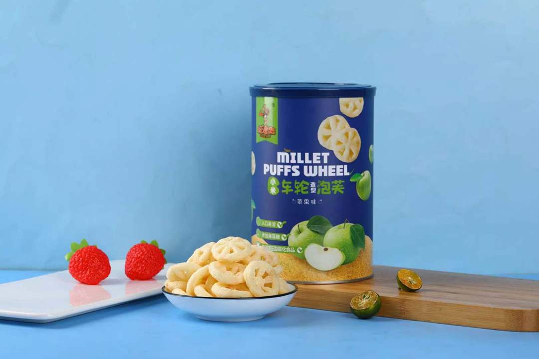 斑迪鹿小米車輪造型泡芙