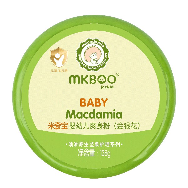 米奇寶嬰幼兒爽身粉(金銀花)