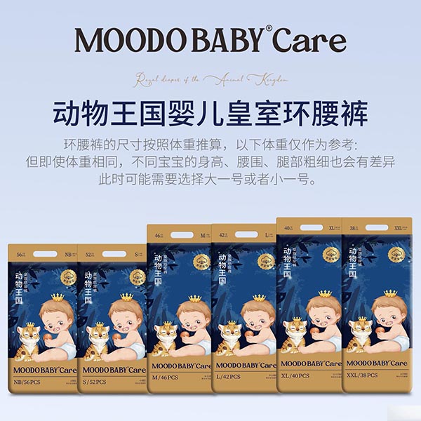 MOODO BABY®Care動(dòng)物王國系列皇族紙尿褲系列2.jpg
