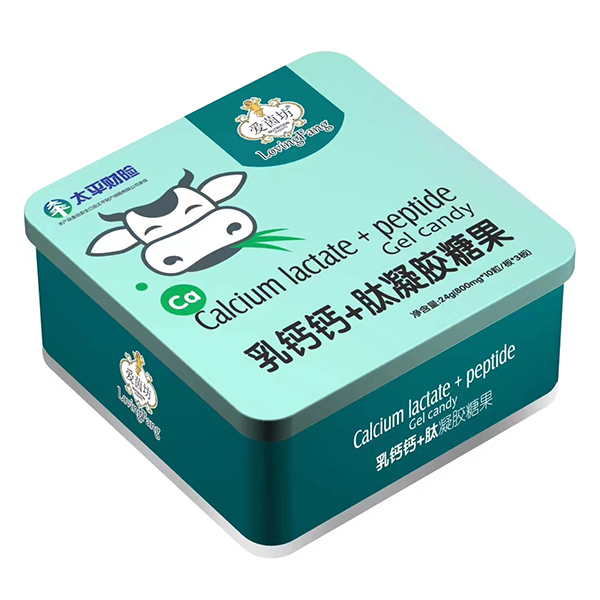 愛(ài)茵坊乳鈣鈣+肽凝膠糖果