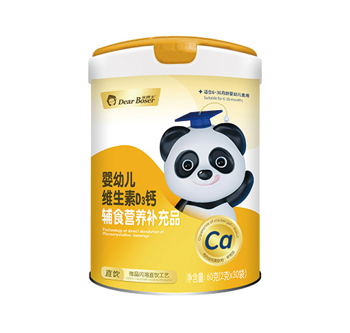 親博士嬰幼兒維生素D3鈣輔食營養(yǎng)補充品60g