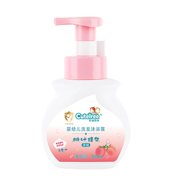 天使森林嬰幼兒洗發(fā)沐浴露(桃葉精華)300ml.jpg