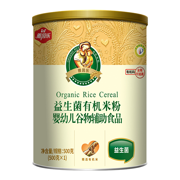 雅因樂益生菌有機(jī)米粉