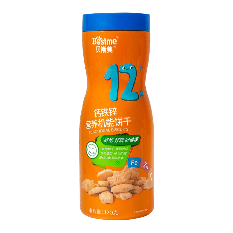 貝斯美鈣鐵鋅營養(yǎng)機能餅干