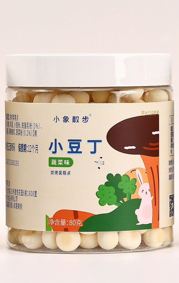 小象散步小豆丁-蔬菜味