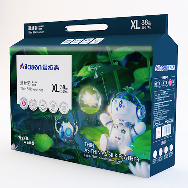 愛(ài)拉森薄絲羽紙尿褲XL碼