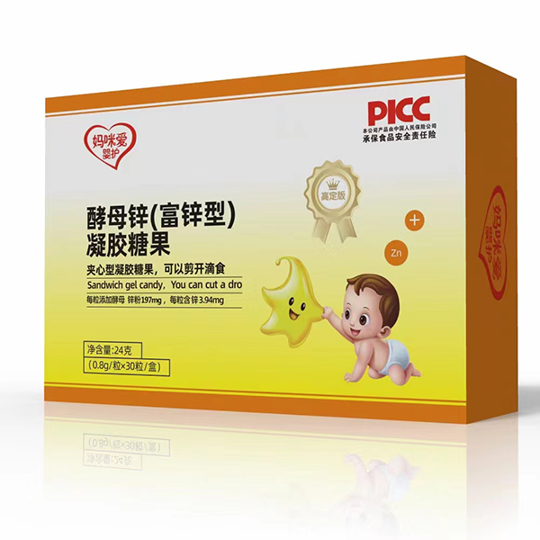 媽咪愛嬰護酵母鋅(富鋅型)凝膠糖果