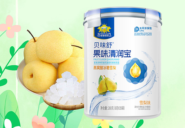 金盾愛嬰貝味舒果味清潤寶-燕窩酸冰糖雪梨