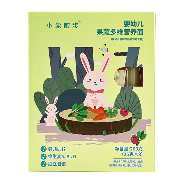 小象散步嬰幼兒營養(yǎng)面-果蔬多維
