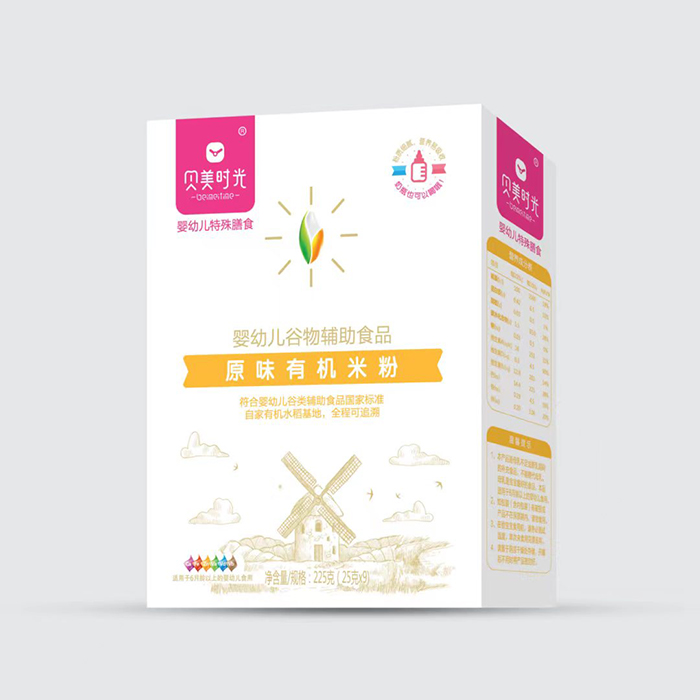 貝美時光原味有機米粉盒裝