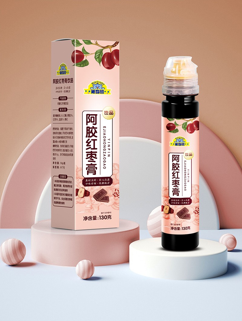 米奇熊阿膠紅棗膏