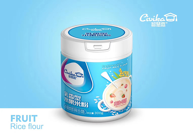 智慧嘉乳香型水果米粉(高鐵+草莓)