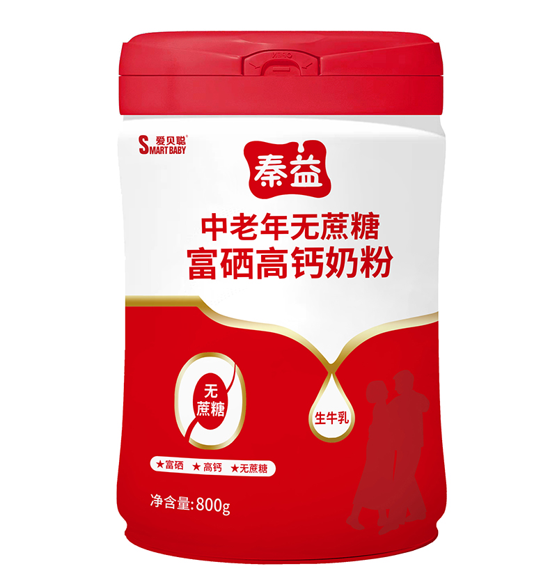 秦益中老年無(wú)蔗糖富硒高鈣奶粉罐裝.jpg 秦益中老年無(wú)蔗糖富硒高鈣奶粉罐裝.jpg