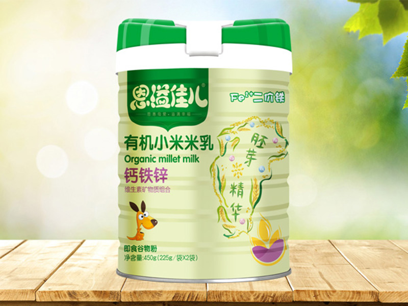 恩溢佳兒有機小米米乳 鈣鐵鋅