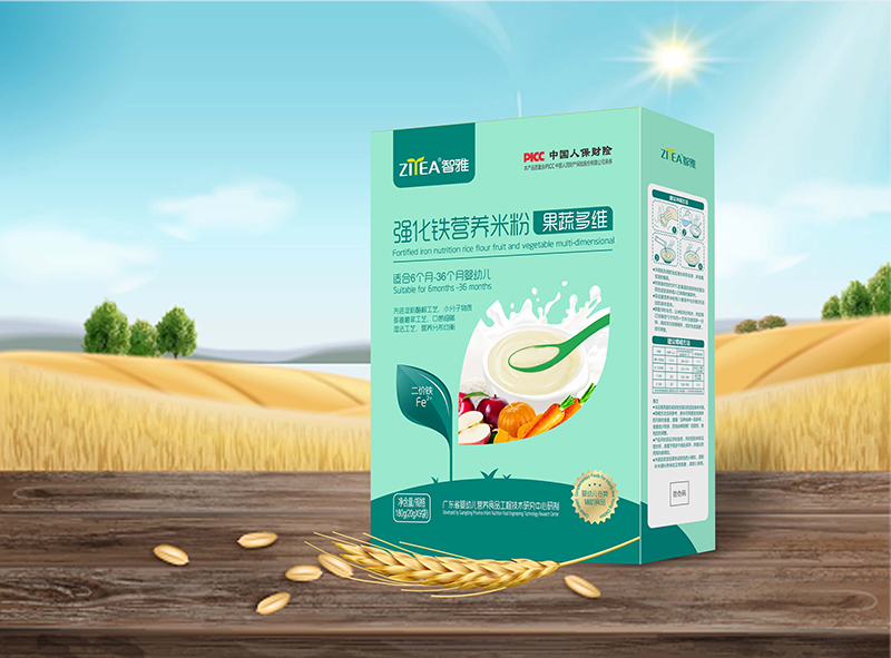 智雅強(qiáng)化鐵營養(yǎng)米粉果蔬多維 盒裝