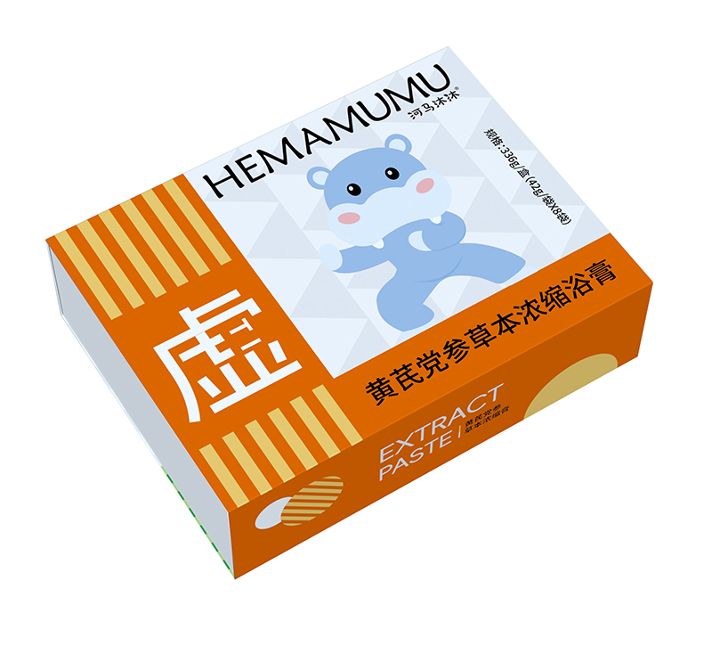 河馬沐沐黃芪黨參草本濃縮浴膏