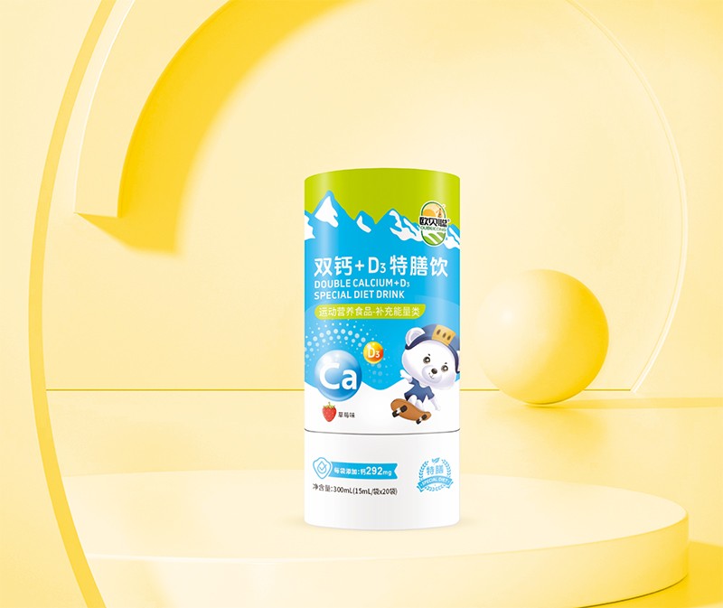 歐貝聰雙鈣+D3特膳飲