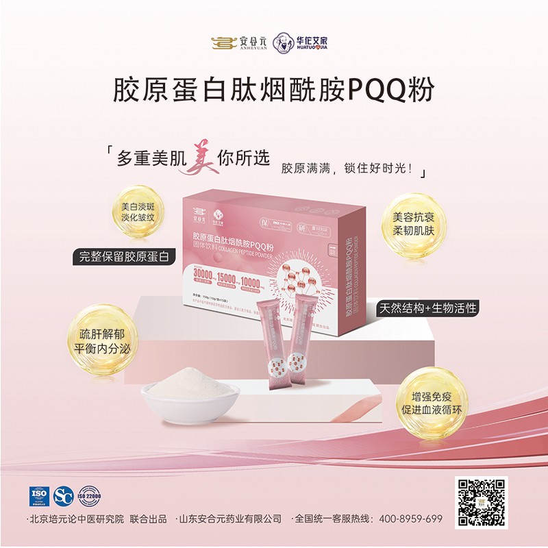 安合元膠原蛋白肽煙酰胺PQQ粉海報(bào)01.jpg