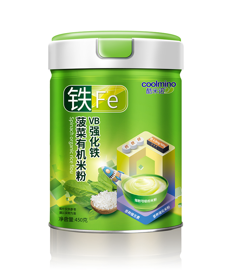 酷米諾VB強化鐵菠菜有機米粉450克.jpg 酷米諾VB強化鐵菠菜有機米粉450克.jpg